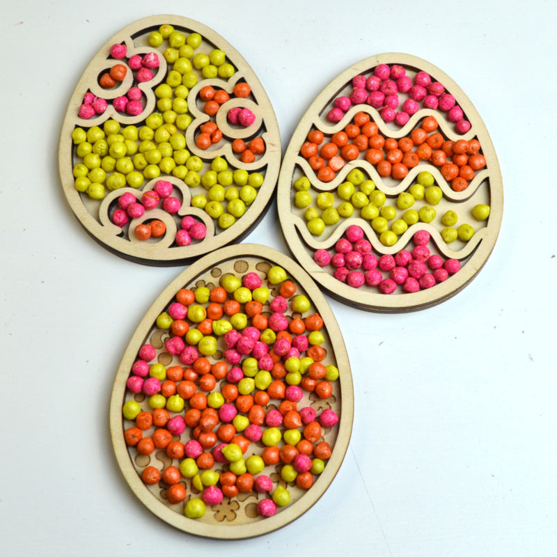 Vulvormen set paaseieren