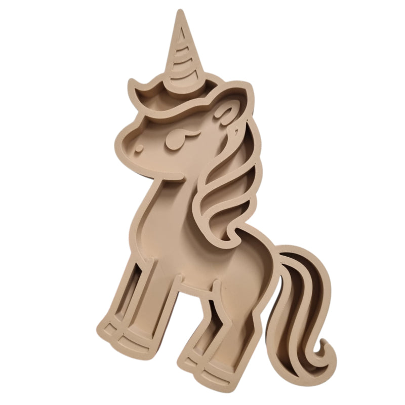 Bio playtray unicorn zonder houtvezel