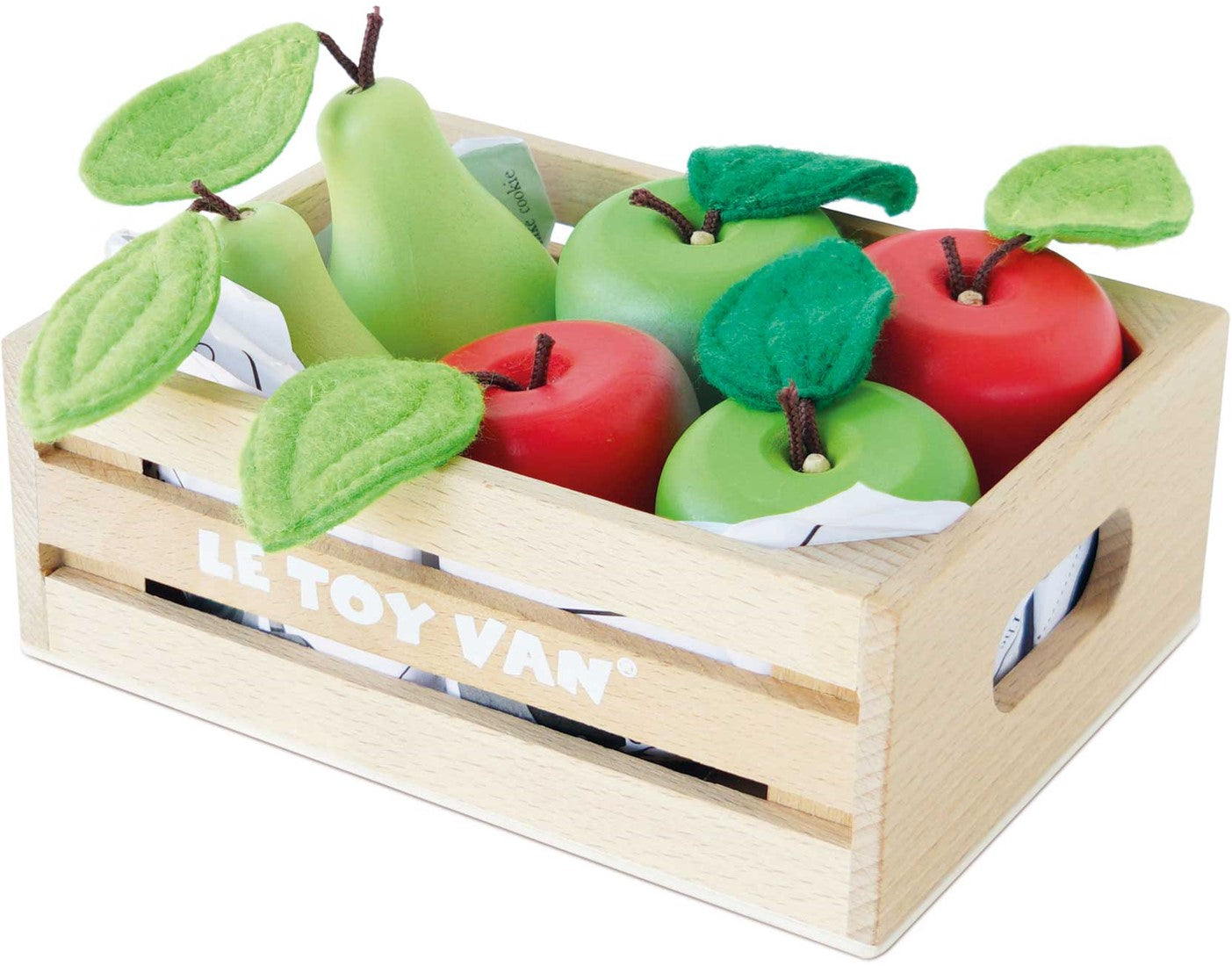 Orchard Fruits Wooden Market Crate