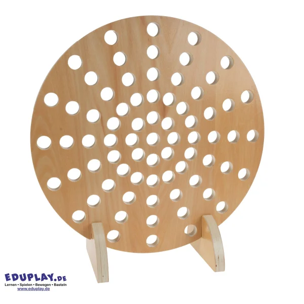 Rond Pegboard frame voor acryl cilinders (cylinders niet inbegrepen)