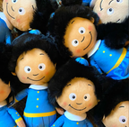 De spiekpietjespop meisje LouLou