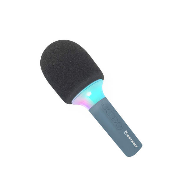 Kidywolf Kidymic karaoke microfoon blauw