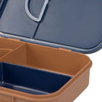 Lässig lunchbox bento little gang smile donkerblauw