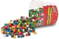 Centimeter blokjes klasset *1000