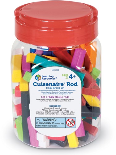 Plastic Cuisenaire® Rods Small Group Set