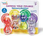 Express Your Feelings® Sensory Bottles - Embarrassed, Silly, Surprised, and Loved