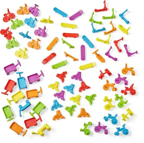 Leren tellen met alles met dat wieltjes heeft