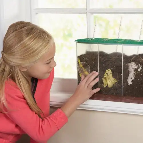 Now You See It, Now You Don't™ See-Through Compost Container