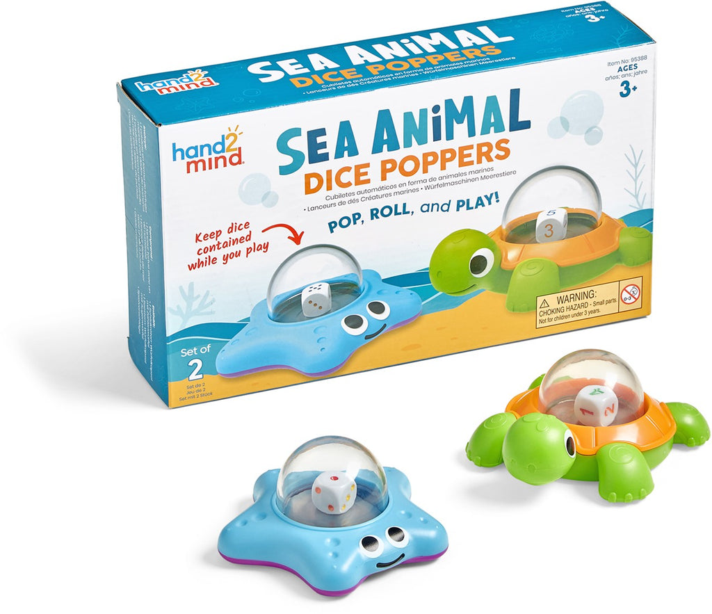 Sea Animal Dice Poppers