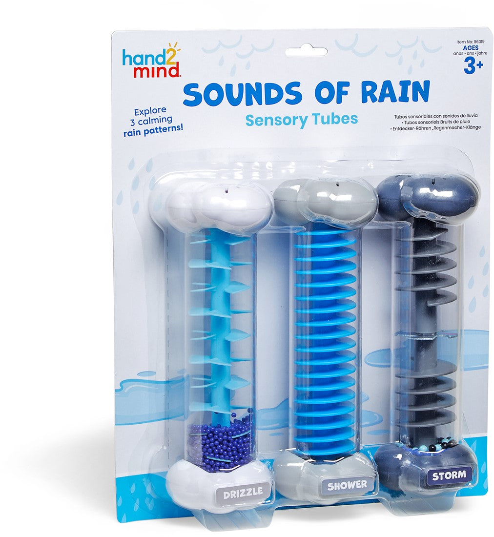 Sounds of Rain Sensory Tubes