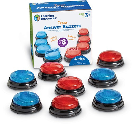 Quizbuzzerknoppen voor teamspel *8