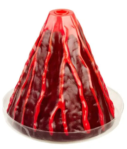 Erupting Cross-Section Volcano Model