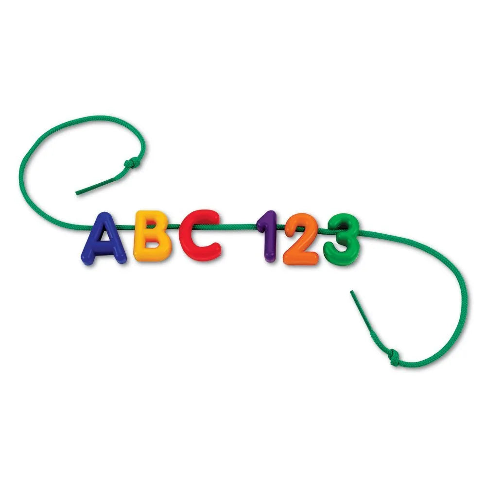Upercase Lacing Alphabet