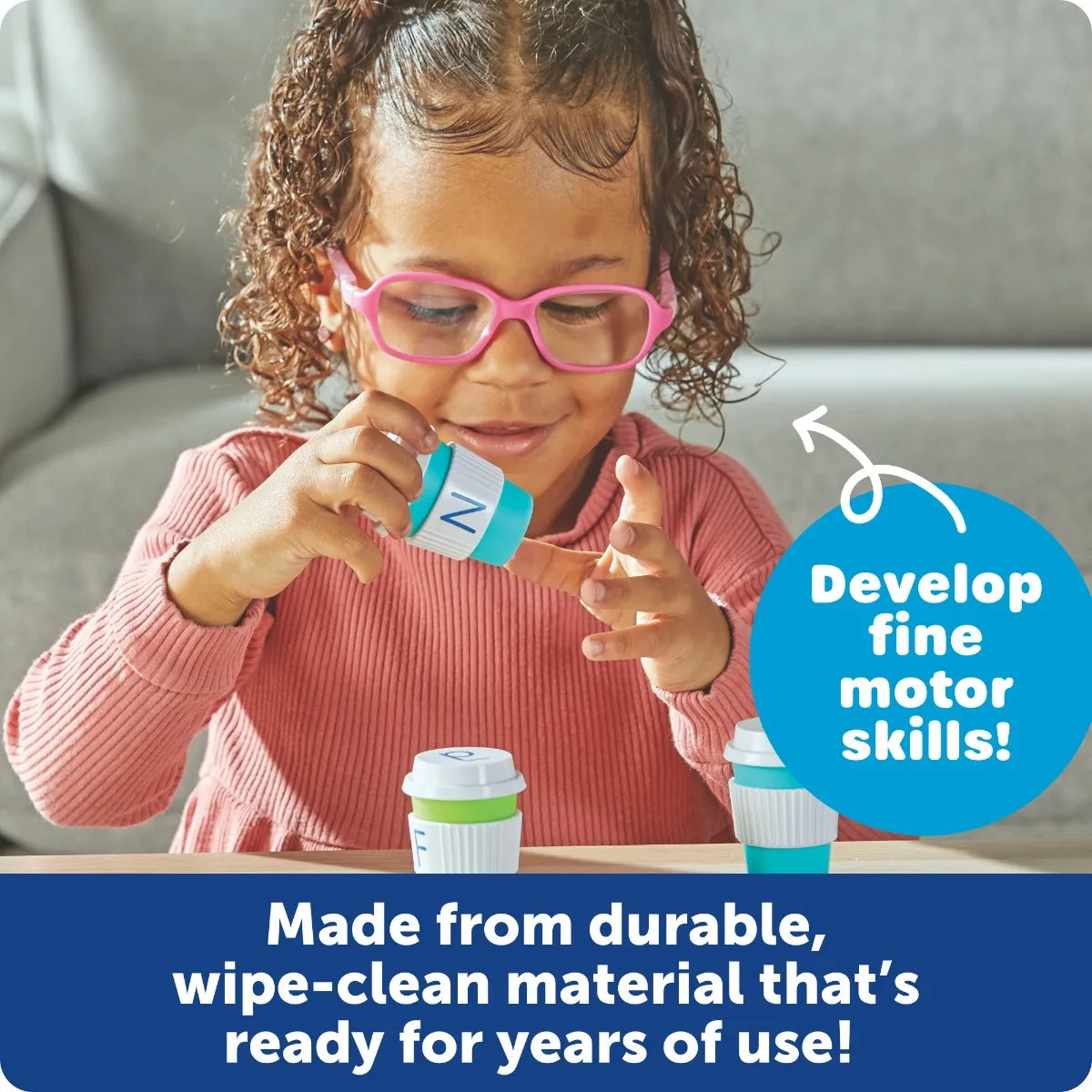 Alphabet Coffee Cups