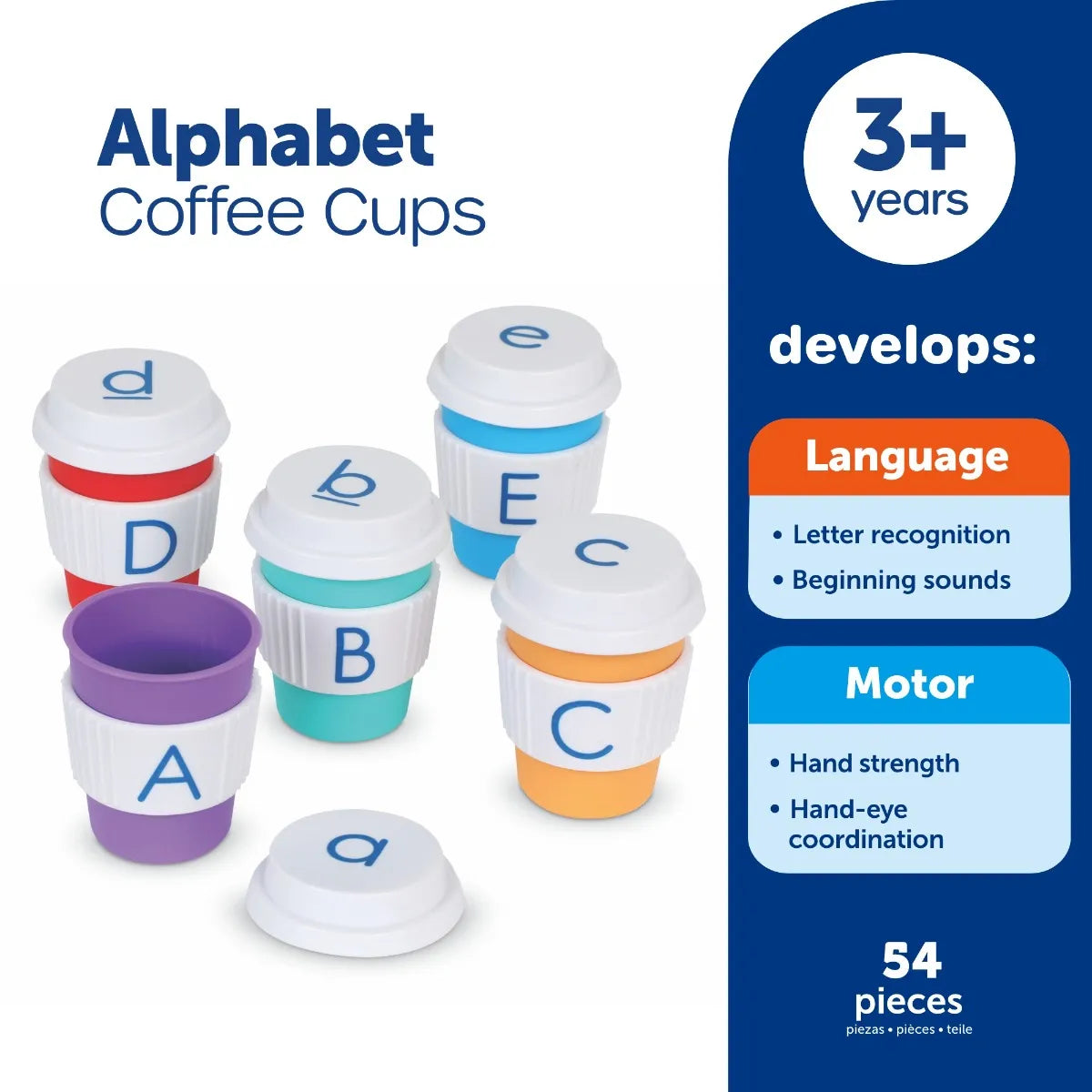 Alphabet Coffee Cups