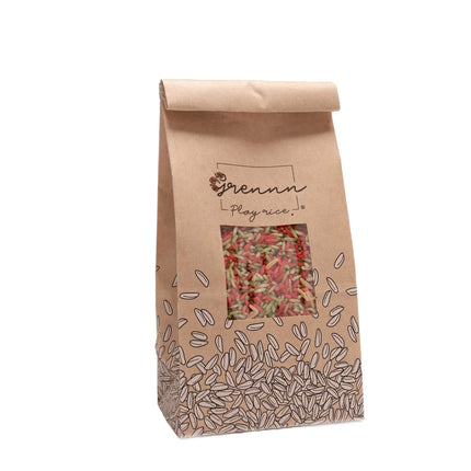 Grennn speelrijst letter mix 500gram