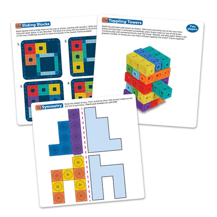 Learning Resources MathLink cubes Brain Puzzel