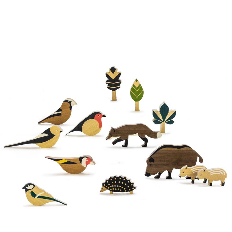 Forest animals set