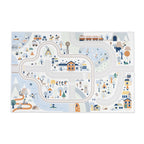 Cross Roads Mountain Valley Playmat with circuit