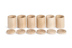 6 cups with lid