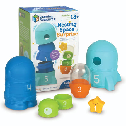 Learning Resources Nesting Space Surprise set