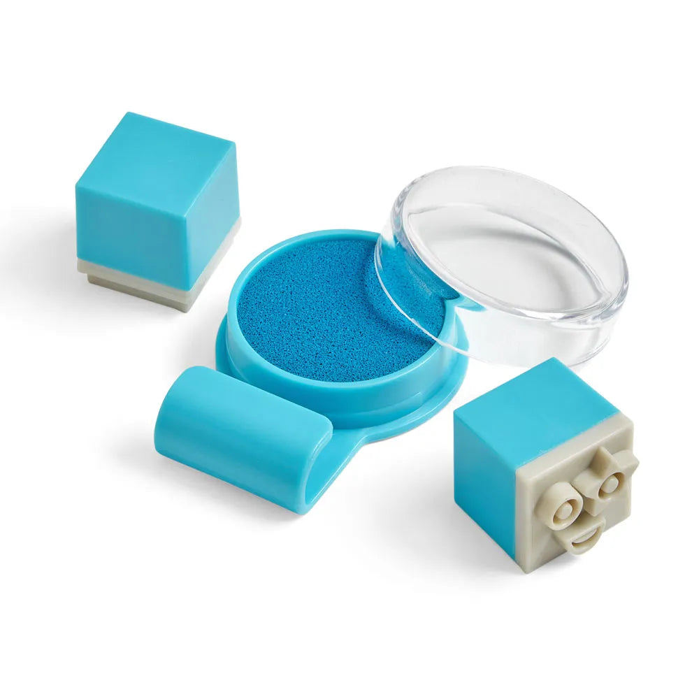 Learning Resources MathLink Cubes Numberblocks stempelset