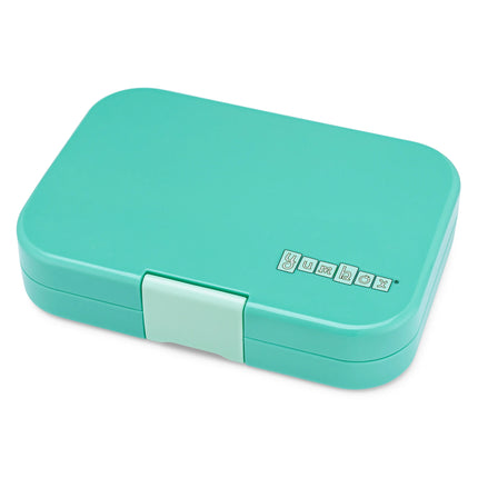 Yumbox Panino 4 vakken Tropical Aqua / Panther tray