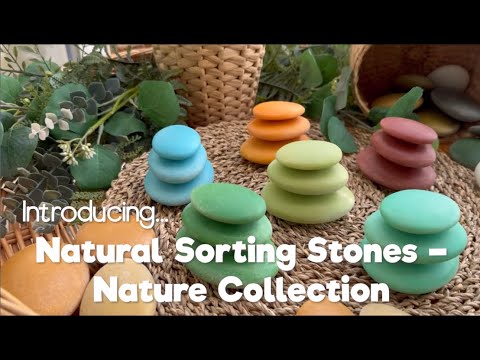 Natural Sorting Stones Nature Collection