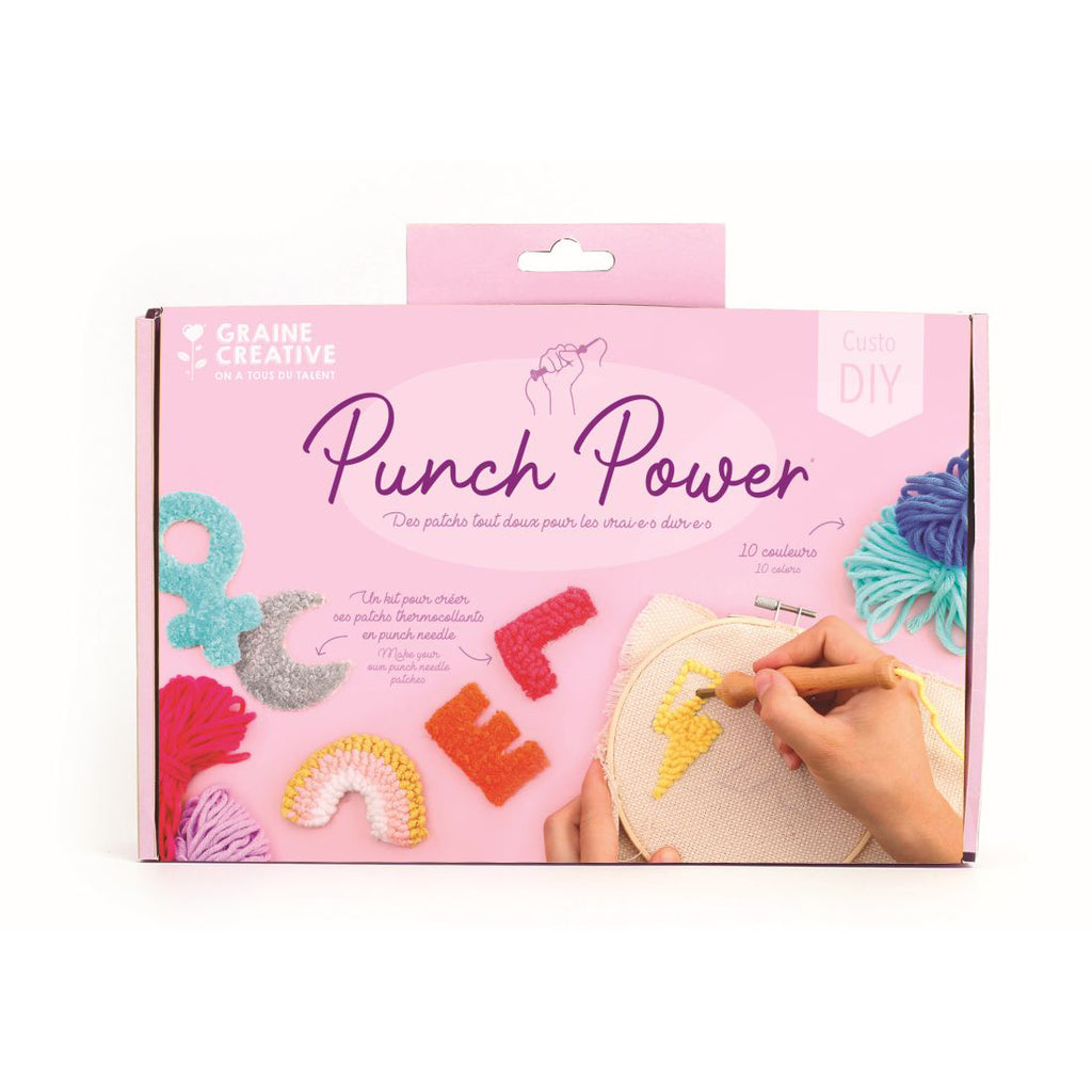 Punch needle patch kit