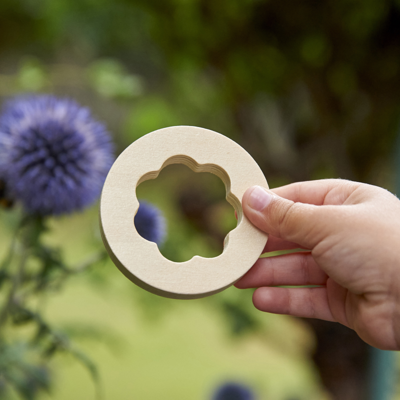 Binnen- en buiten houten vormen - 14 stuks