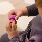 Rainbow Wooden Nuts & Bolts - Pk7