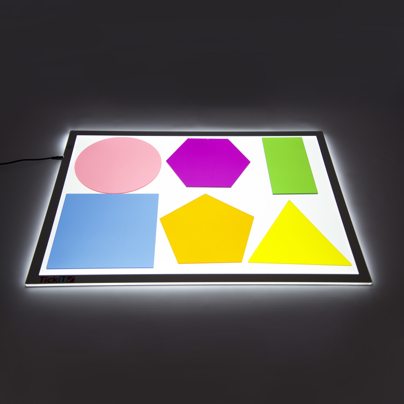 Jumbo Colour Mixing Shapes - Pk6