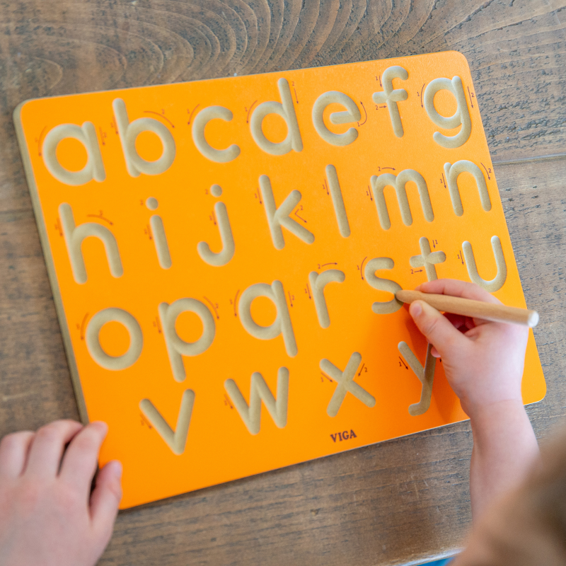 Kleine letters traceerbord