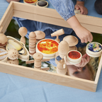 Wooden Mirror Tray