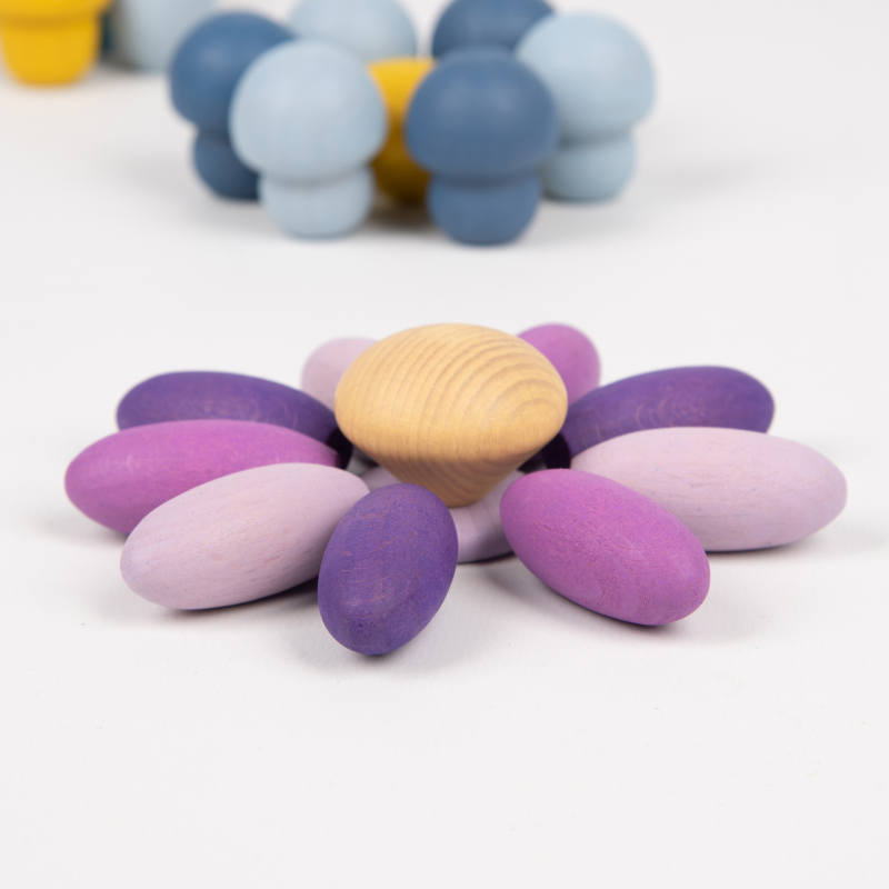 Houten schatten proeverset - 168 stuks