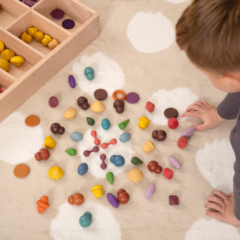 Houten schatten proeverset - 168 stuks