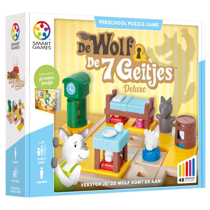 SmartGames de wolf en de 7 geitjes