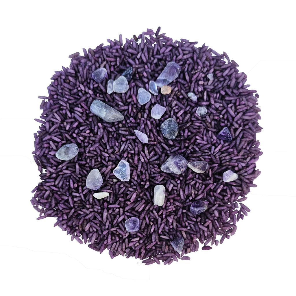 Grennn speelrijst shiny stone mix 500gram