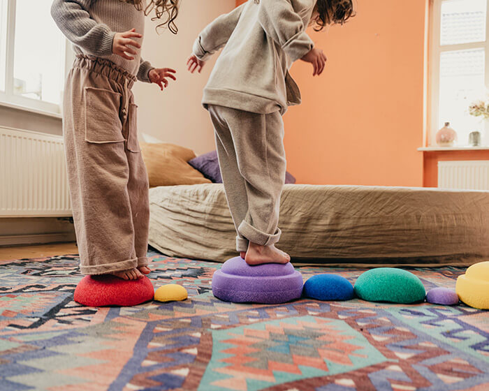 Stapelstein stapelstenen inside pastel set van 6