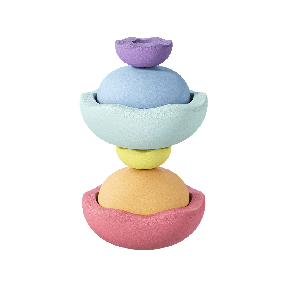 Stapelstein stapelstenen inside pastel set van 6