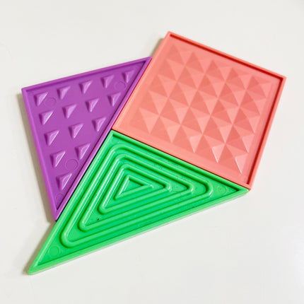 EDX Green-n-Learn sensorische tangram school set