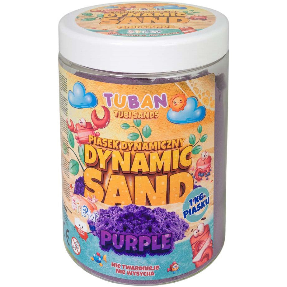 Tuban dynamisch zand 1kg paars