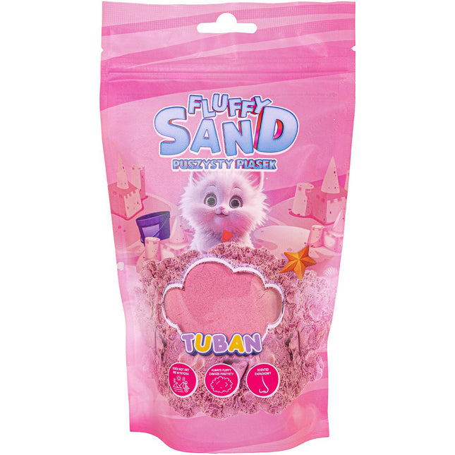 Tuban fluffy zand roze 90gram