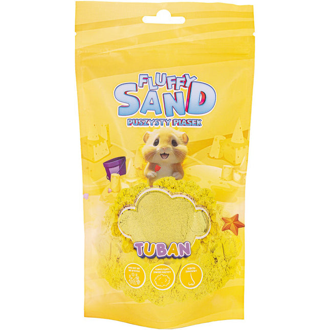 Tuban fluffy zand geel 90gram