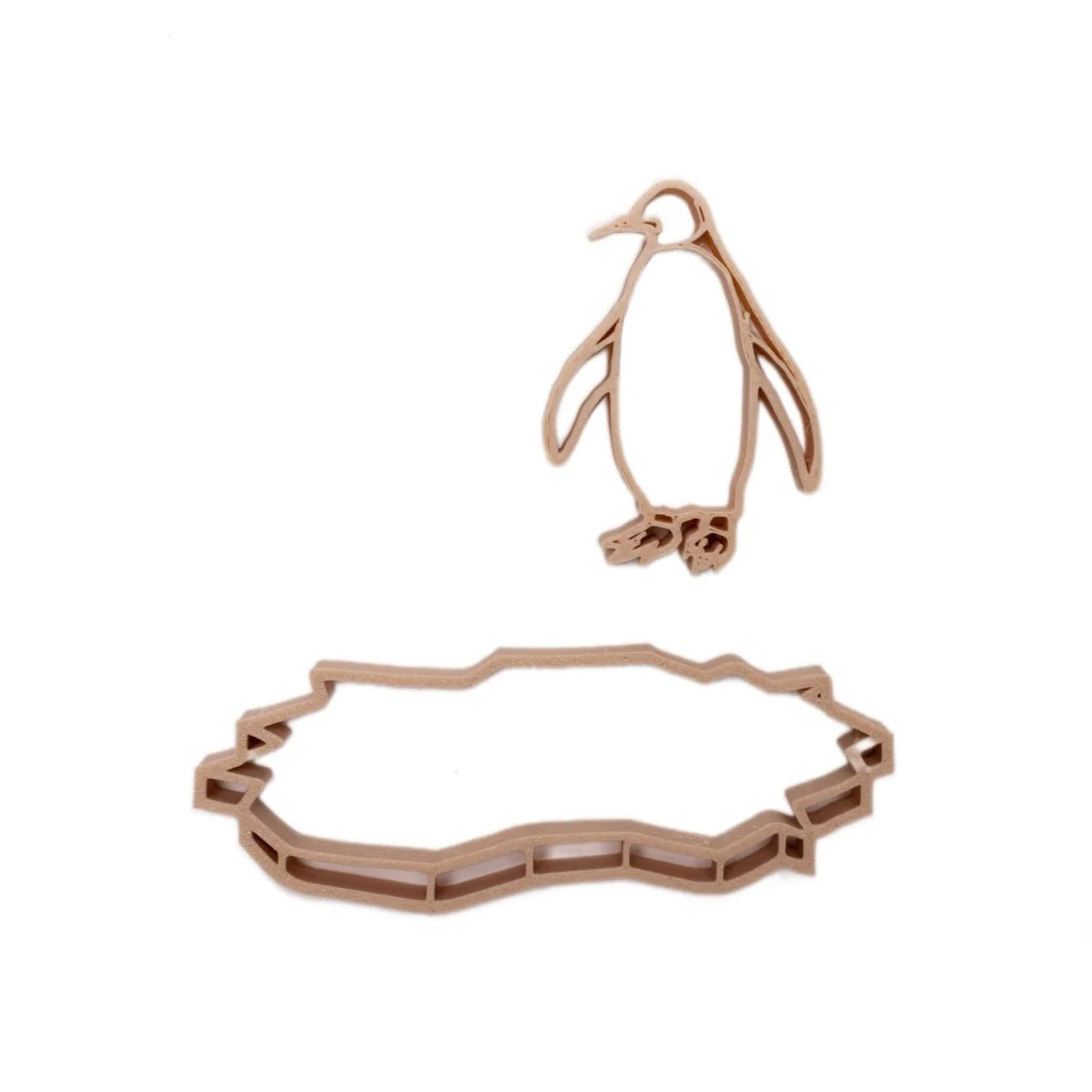 Grennn uitstekers pinguin en ijsschots