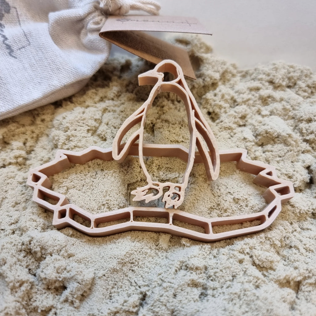 Grennn uitstekers pinguin en ijsschots