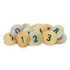 Yellow Door cijferstenen set tot 10