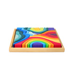 Grimm`s kleine houten blokkenset 4 elementen