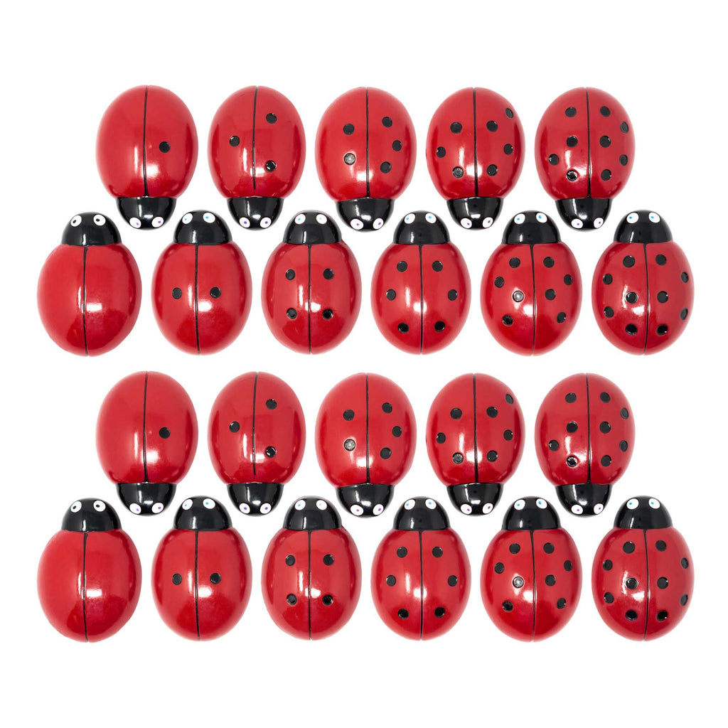 Yellow Door telstenen lieveheersbeestjes