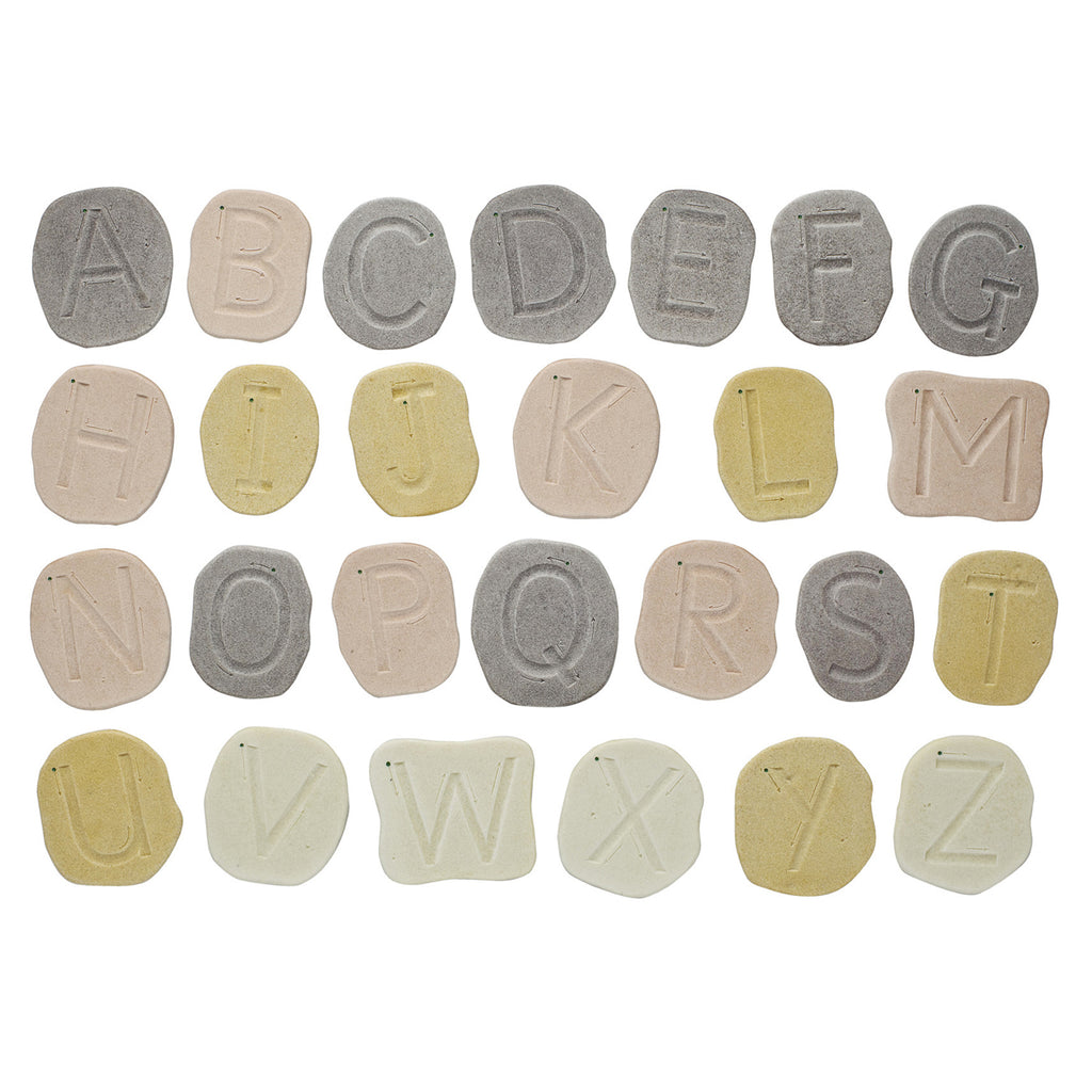 letterstenen hoofdletters